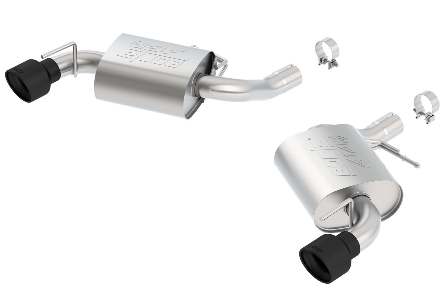 ATAK Axle-Back Exhaust for Camaro SS without NPP Valves — Borla 11923CB