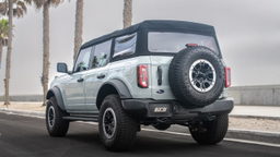 S-Type Axle-Back Exhaust for Ford Bronco shown installed, Borla 11974