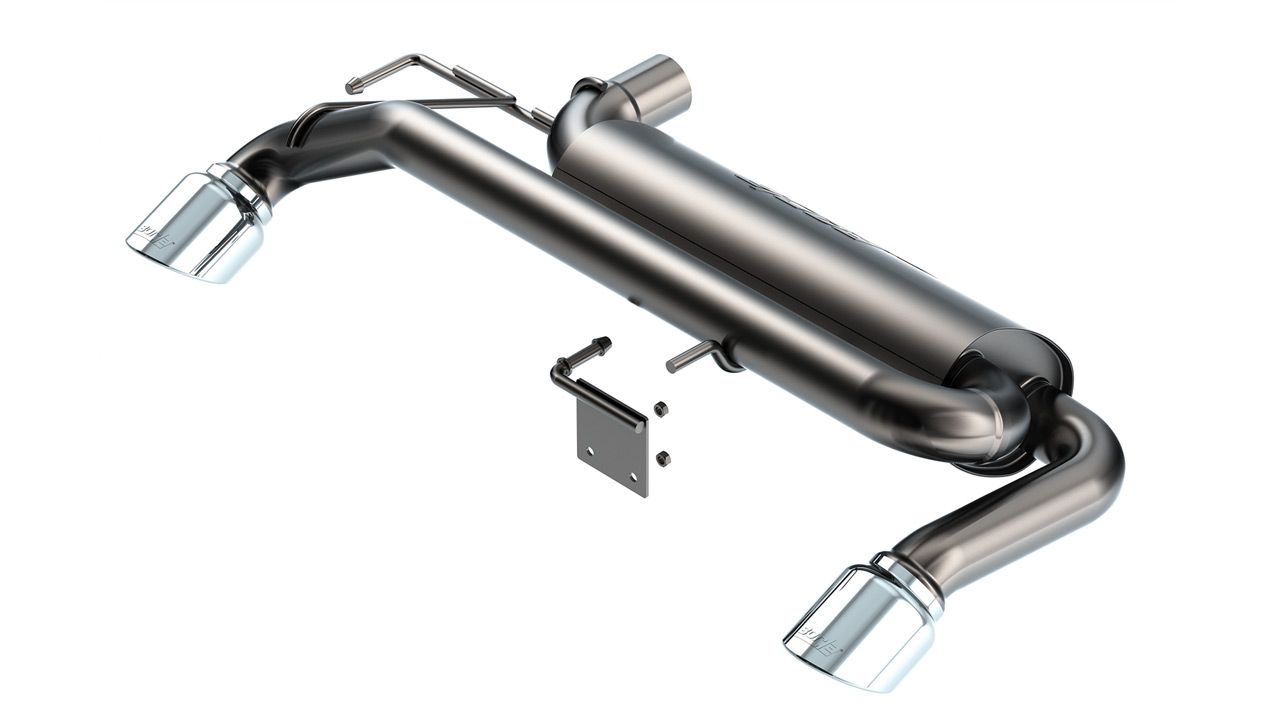 S-Type Axle-Back Exhaust for Ford Bronco, Borla 11974
