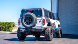 ATAK Axle-Back for Ford Bronco, CB Variant shown installed, Borla 11975CB