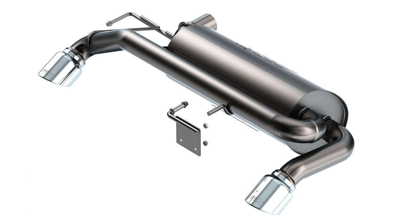 Ford Bronco ATAK Axle-Back Exhaust System, Borla 11978