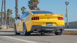 ATAK Black Axle-Back for Mustang GT, No Active Exhaust, view 3, Borla 11984BC