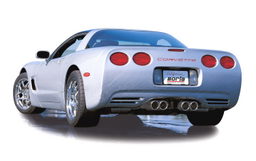S-Type Classic Corvette Cat-Back Exhaust System, view 2, Borla 140038