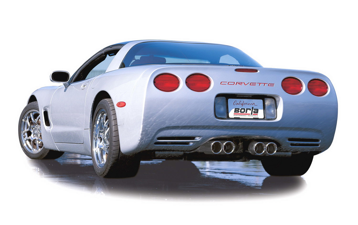 Corvette S-Type Classic Cat-Back System (1997-2004), Borla 140039
