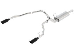 S-Type Black Cat-Back for Ram 1500, view 2, Borla 140307BC