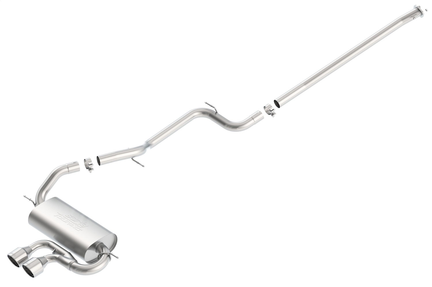 Borla S-Type Cat-Back for Ford Focus