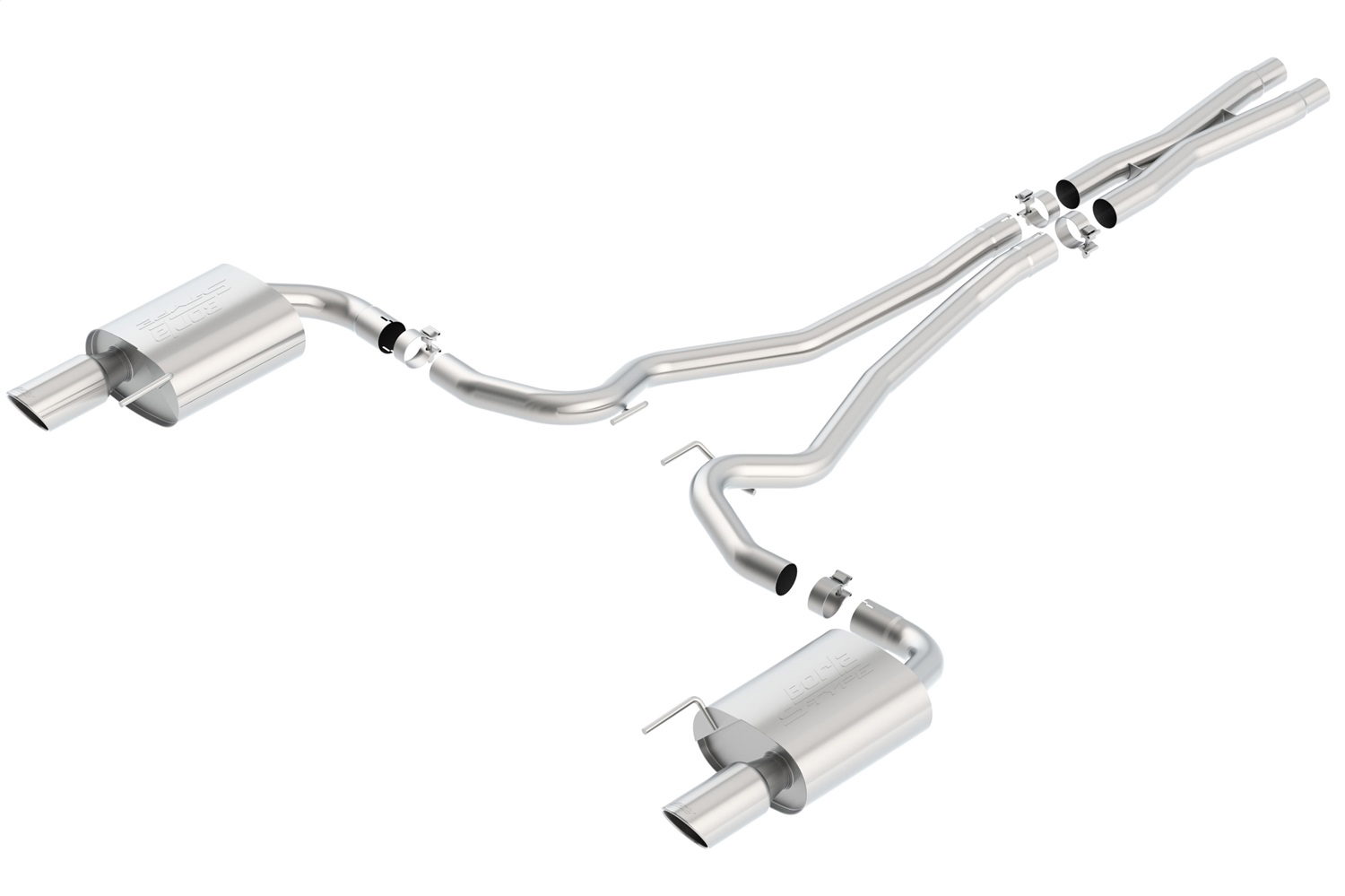 Borla S-Type Cat-Back for Ford Mustang
