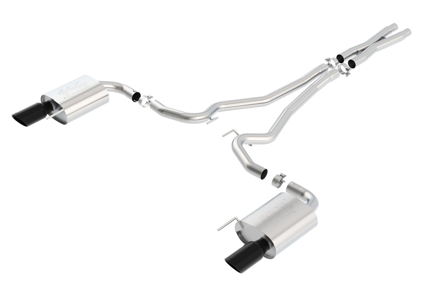 Borla ATAK Black Cat-Back for Ford Mustang