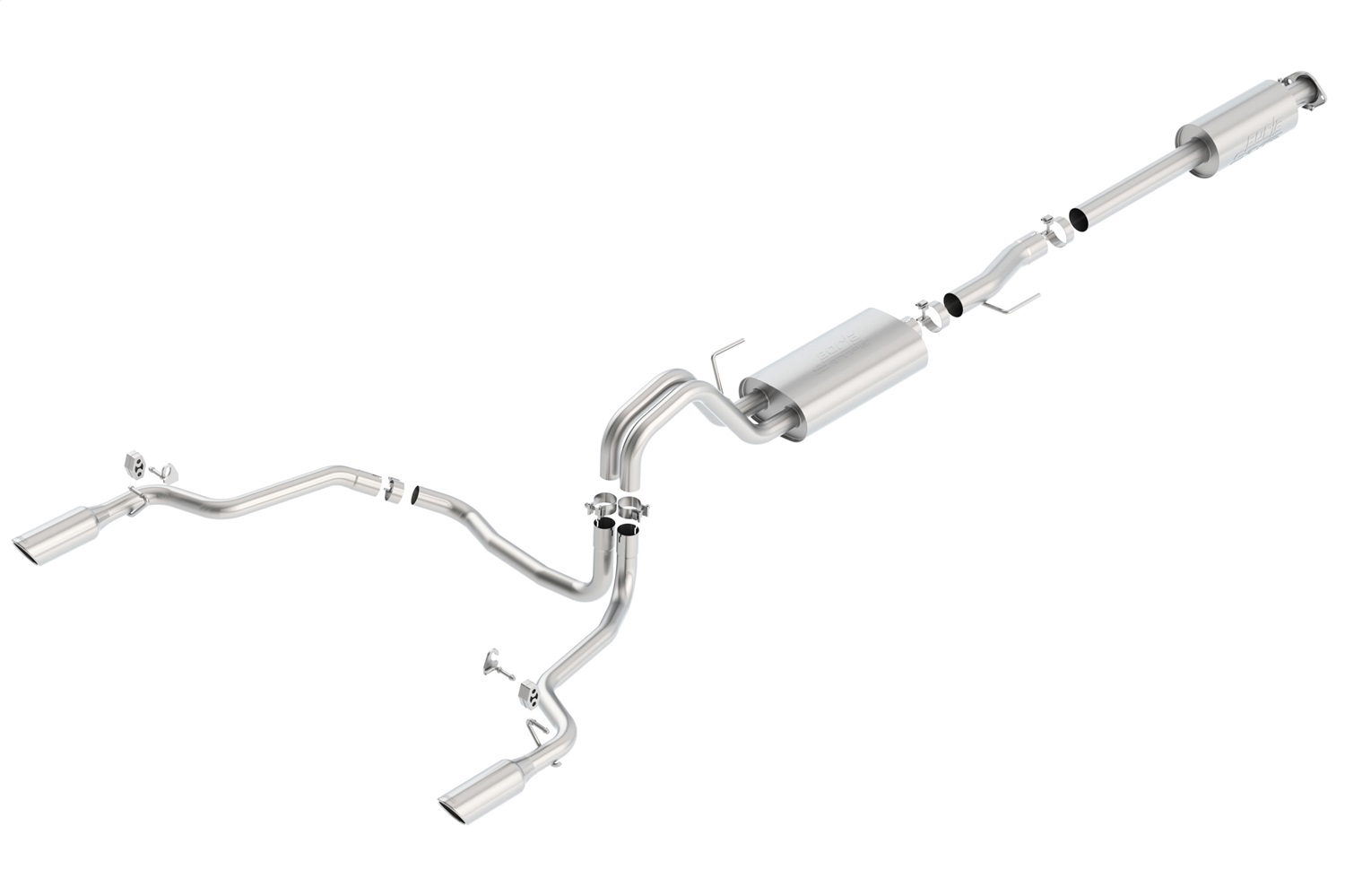 S-Type Cat-Back for Ford F-150 (2015-2020), Borla 140615