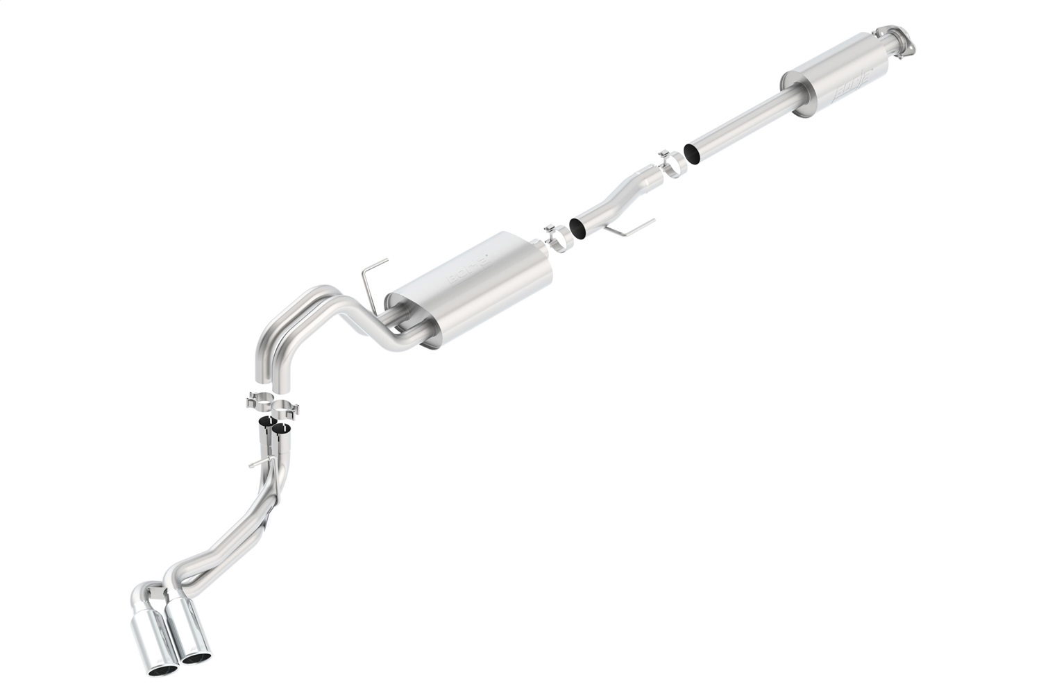 Touring Cat-Back for Ford F-150 (2015-2020) — Borla 140617