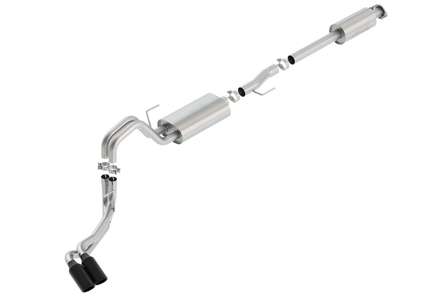 Borla S-Type Black Cat-Back for Ford F-150