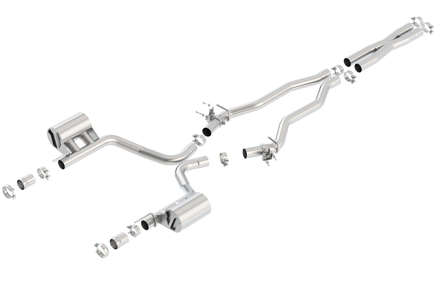 Borla ATAK Cat-Back for Dodge Challenger with MDS