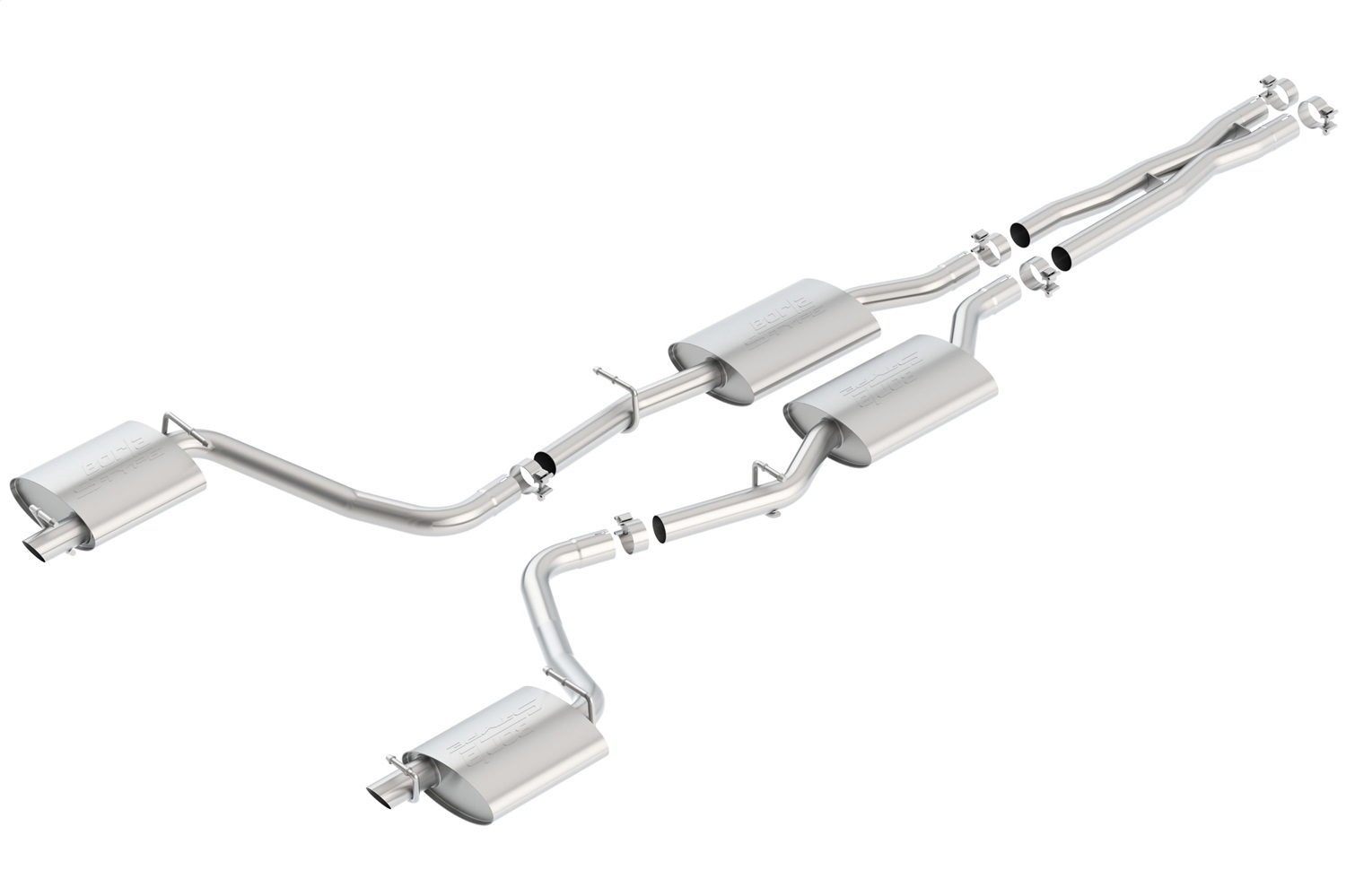 Borla S-Type Cat-Back for Dodge Challenger without MDS