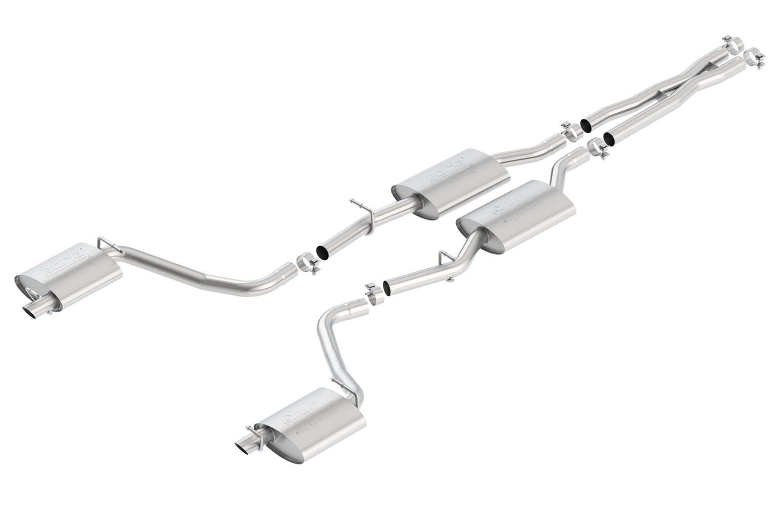 Borla ATAK Cat-Back for Dodge Challenger without MDS