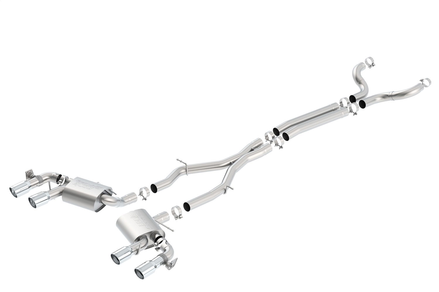 S-Type Cat-Back for Chevrolet Camaro ZL1, Borla 140726