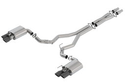 ATAK Black Cat-Back for Ford Mustang (2018-2023), Borla 140743BC