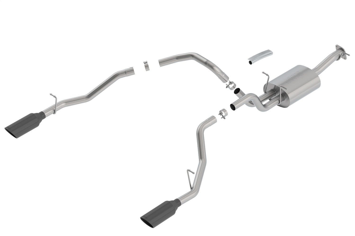 Borla S-Type Black Cat-Back for Ram 1500