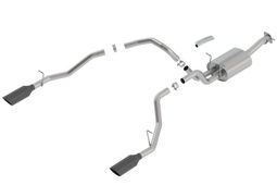 Touring Black Cat-Back for Ram 1500 (2019-2026), Borla 140758BC