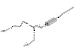 Touring Cat-Back for Silverado 1500 Trail Boss & RST, Borla 140771