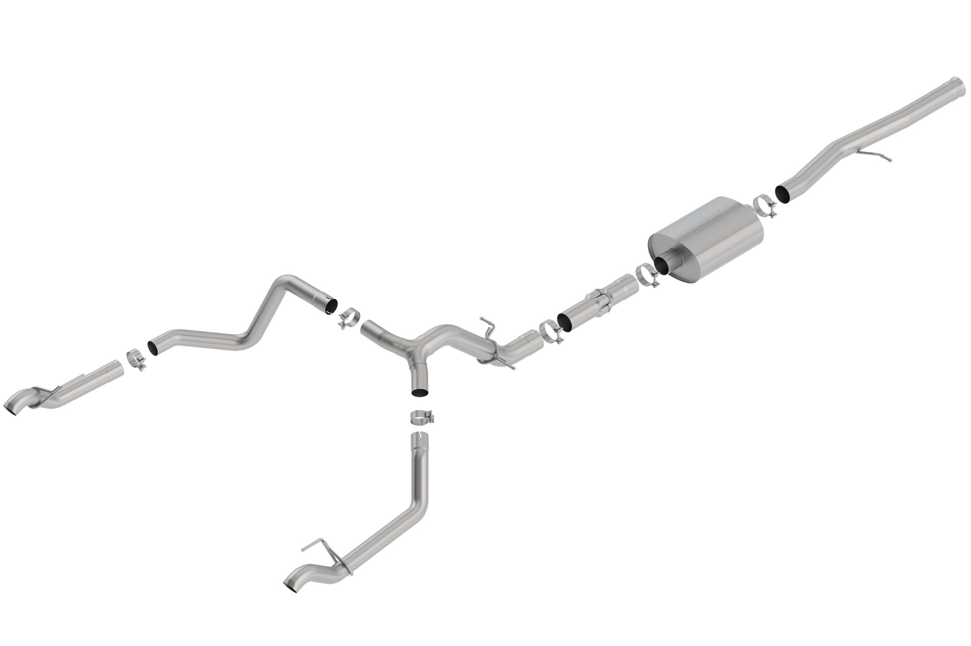 ATAK Cat-Back for Silverado 1500 Trail Boss & RST, Borla 140775
