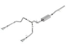 Silverado 1500 Touring Exhaust, Trail Boss & Denali, view 2, Borla 140782