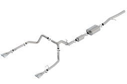 Silverado 1500 S-Type Exhaust, Trail Boss & Denali, Borla 140783