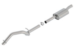 S-Type Cat-Back Exhaust for Jeep Wrangler 4WD (2018-2026) — Borla 140787