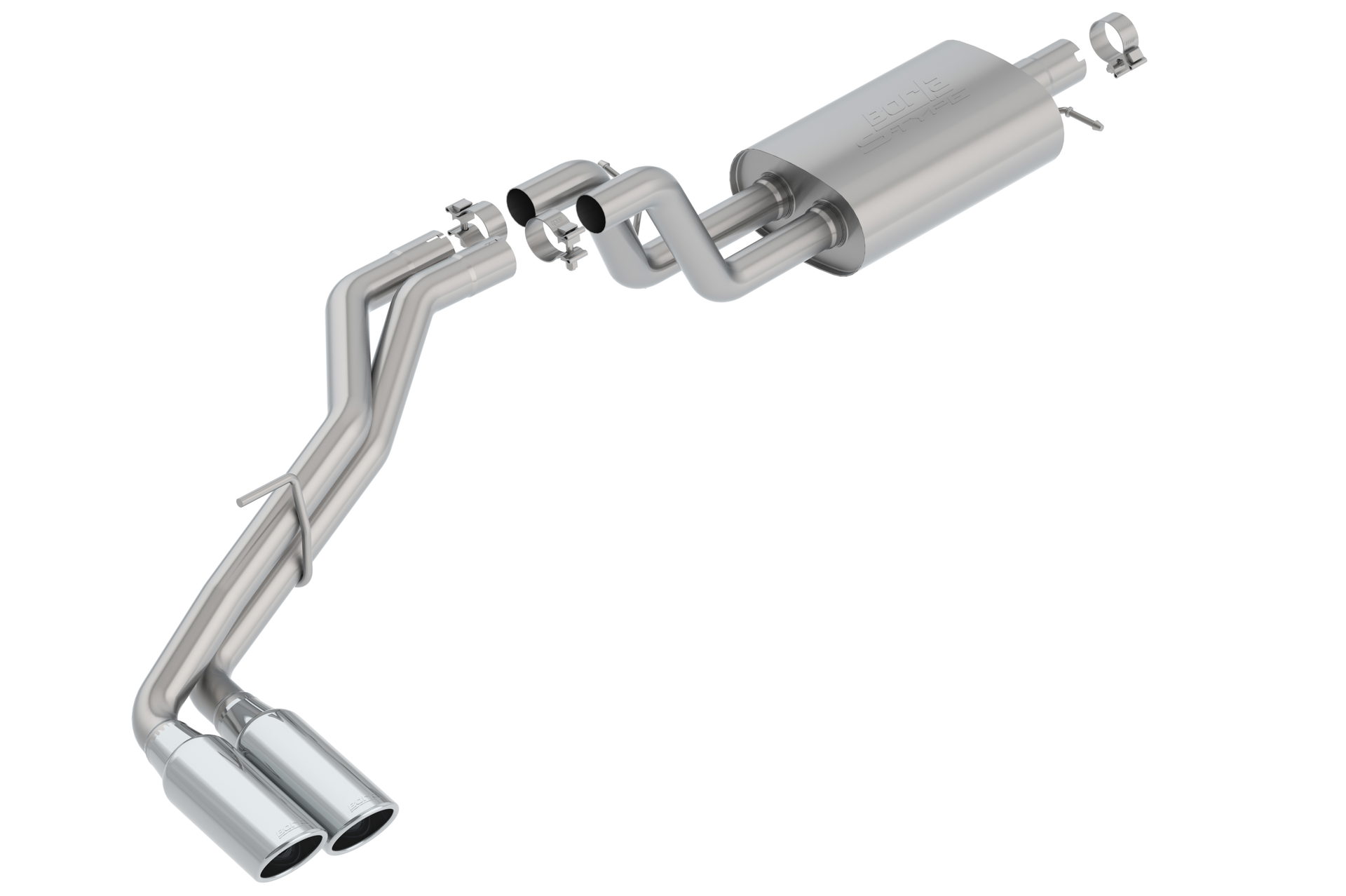 S-Type Cat-Back for Ford Ranger (2019-2023), Borla 140789