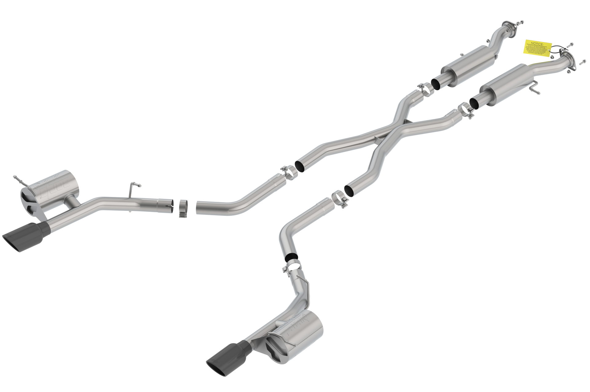 Borla ATAK Black Cat-Back for Dodge Durango