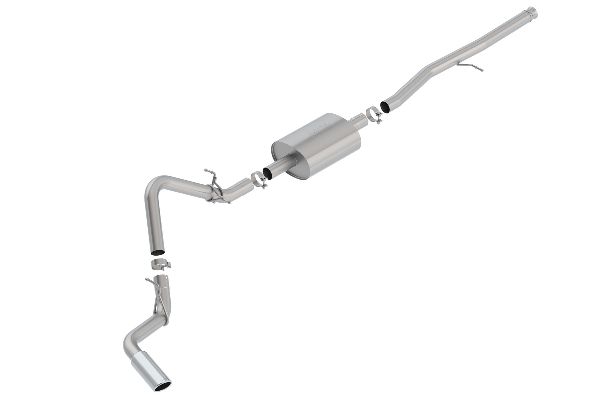 Borla Touring Cat-Back for Silverado 1500, Single Side Exit