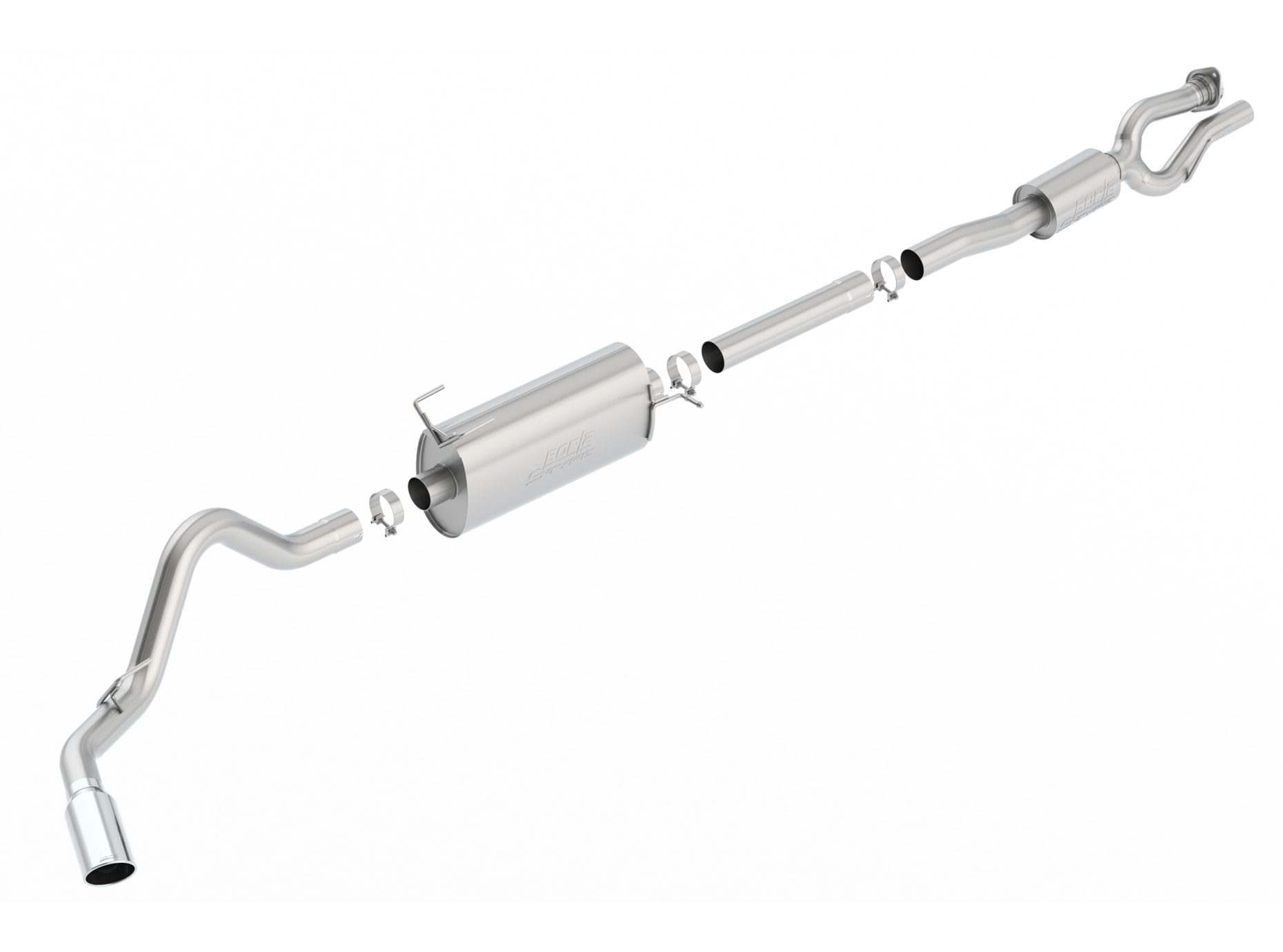 Borla S-Type Cat-Back for Ford Super Duty
