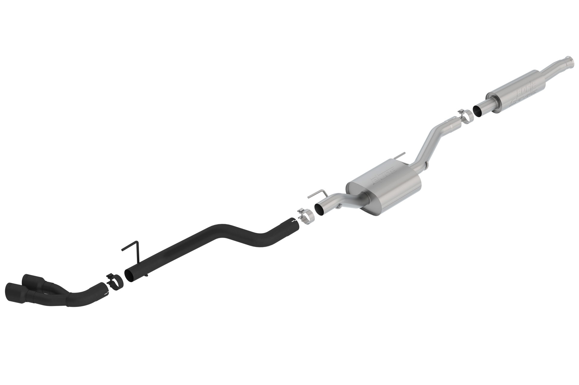 Borla S-Type Cat-Back for Jeep Gladiator