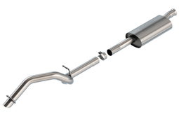 High Clearance Touring Cat-Back for Jeep Wrangler JLU, view 2, Borla 140822