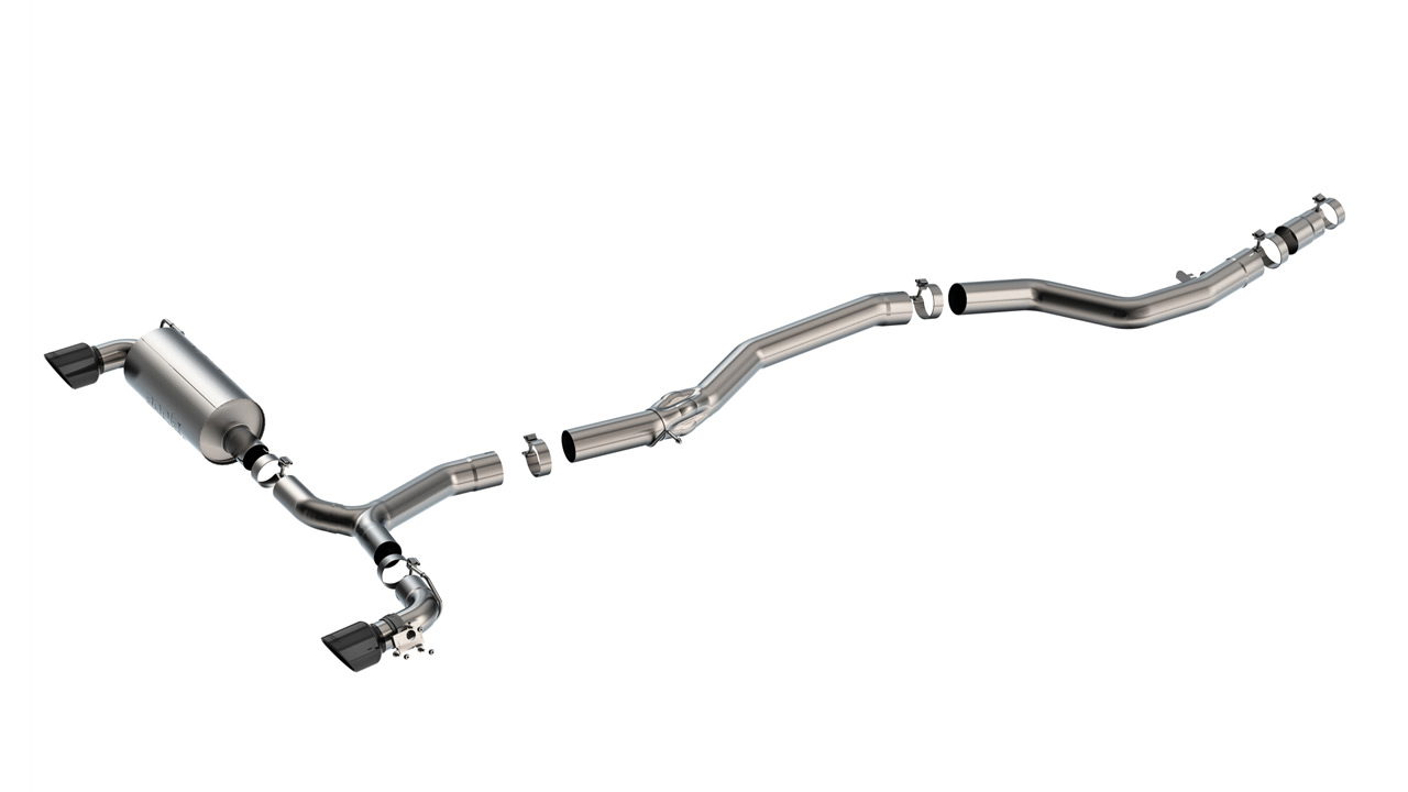 Borla ATAK Black Cat-Back for Toyota GR Supra