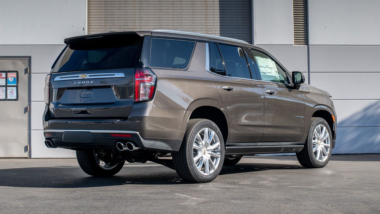 Borla Touring Cat-Back for Chevrolet Tahoe Premier, Quad Tip
