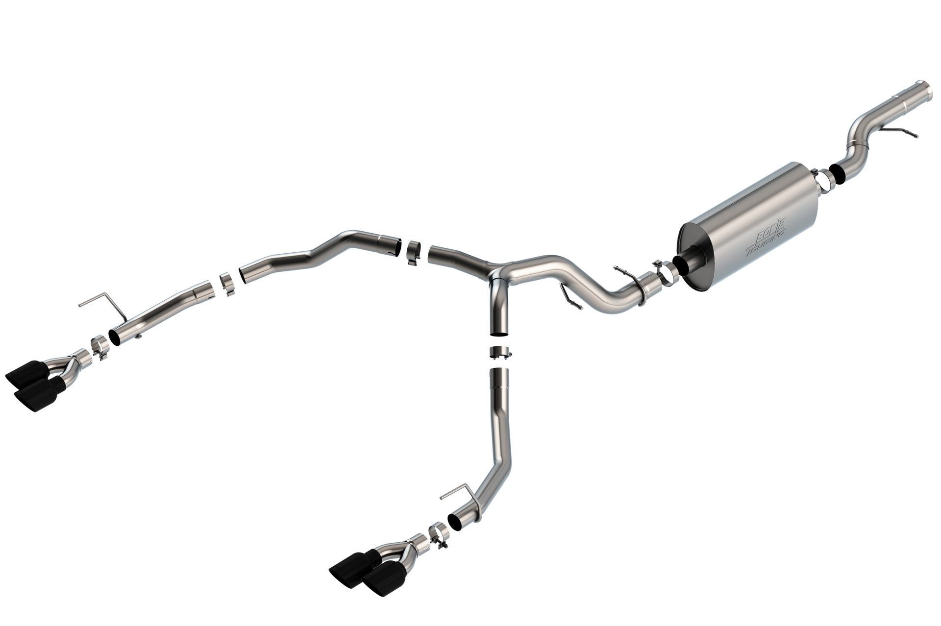 Borla Touring Black Cat-Back for Tahoe & GMC Yukon