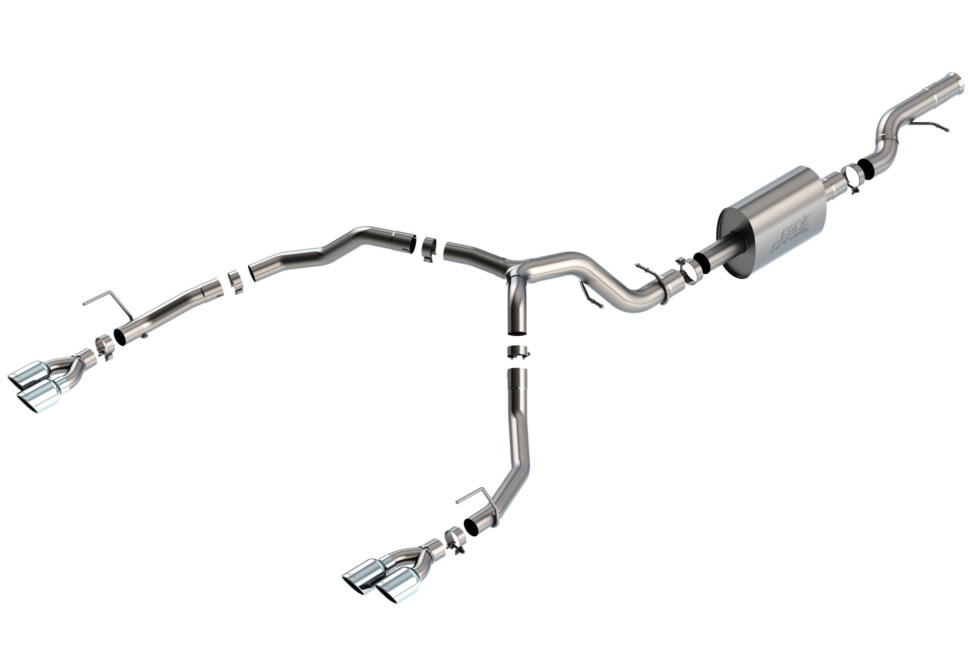 Borla S-Type Cat-Back for Chevrolet Tahoe & GMC Yukon