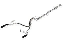 ATAK Black Cat-Back for Ford F-150 (2021-2025), Borla 140864BC