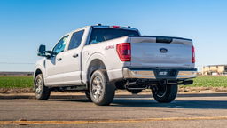 ATAK Black Cat-Back for F-150 Crew & Extended Cab, view 2, Borla 140867BC