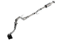 Ford F-150 S-Type Black Cat-Back Exhaust, Borla 140871BC