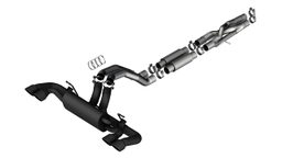 S-Type Cat-Back for Jeep Wrangler Rubicon 392, view 3, Borla 140892CB