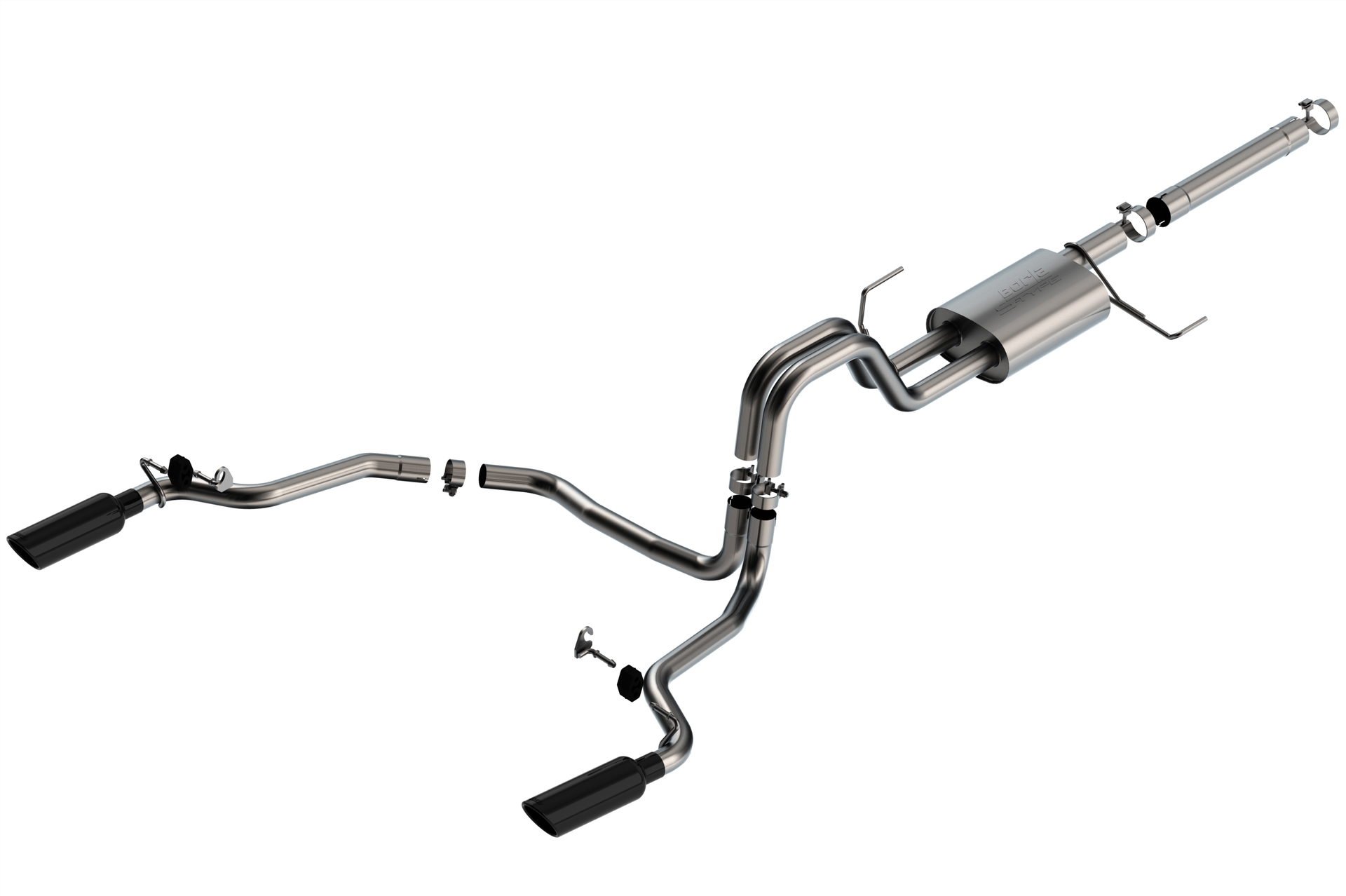 Borla S-Type Black Cat-Back for Ford F-150
