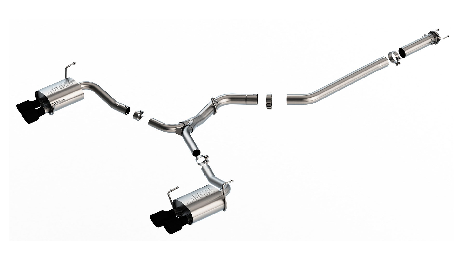 Borla S-Type Cat-Back for Subaru WRX, CB Variant