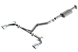 S-Type Cat-Back for Subaru BRZ & Toyota GR86, Borla 140909