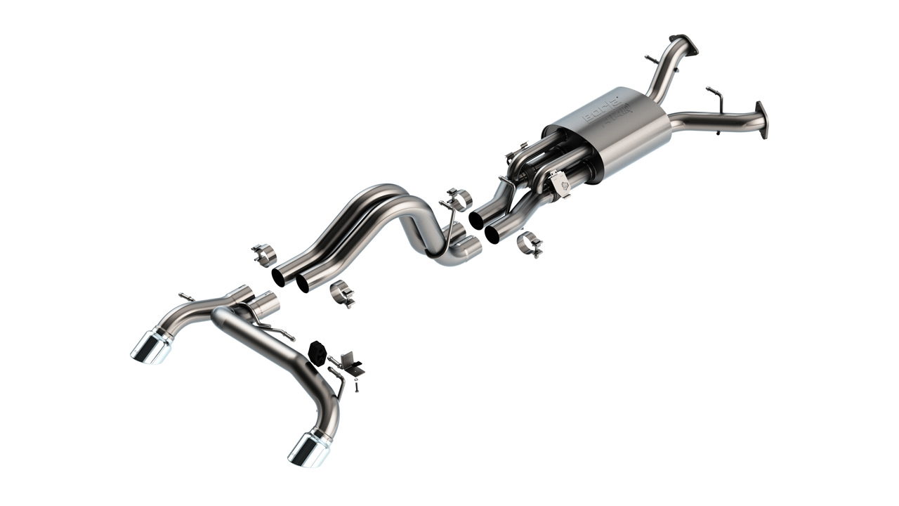 Borla ATAK Cat-Back for Ford Bronco Raptor