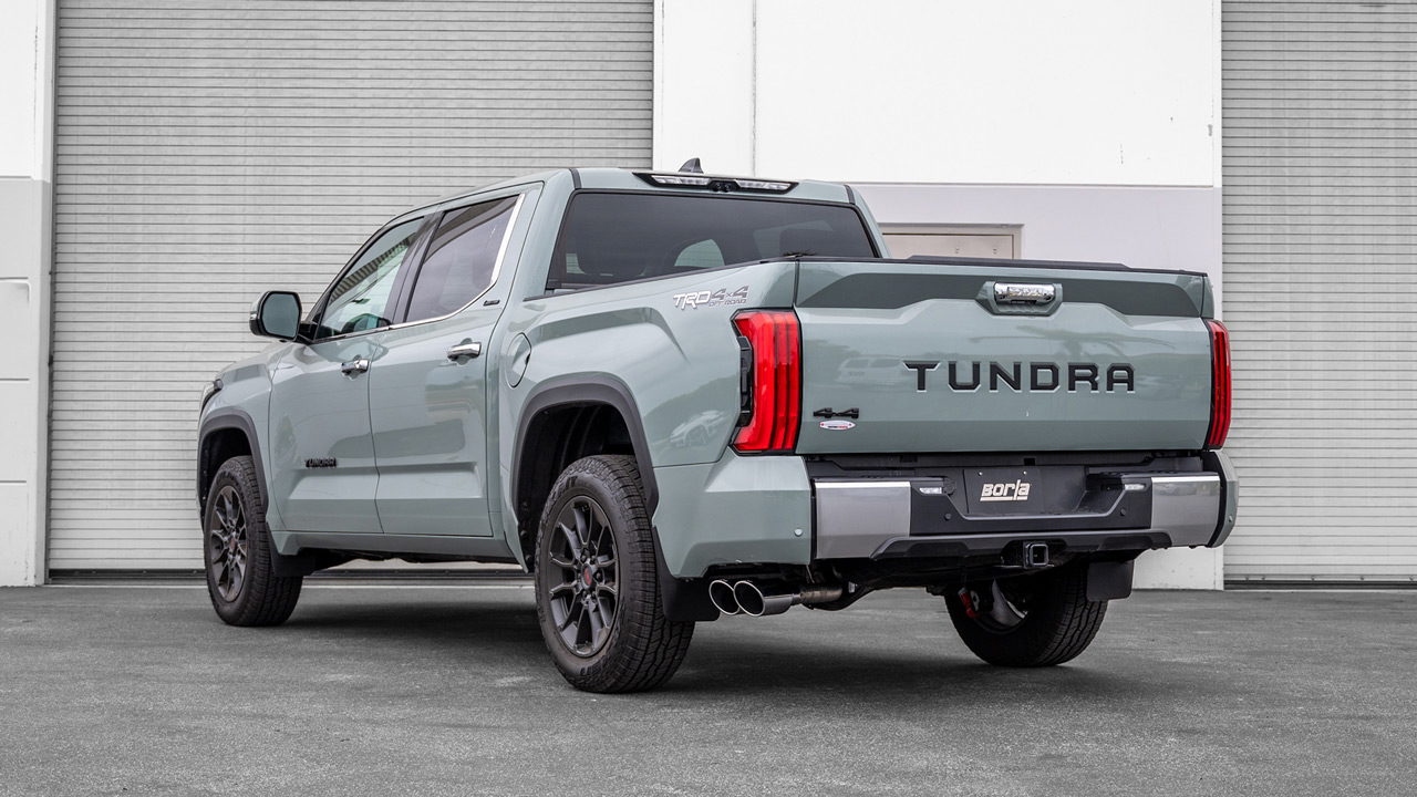 Borla S-Type Cat-Back for Toyota Tundra