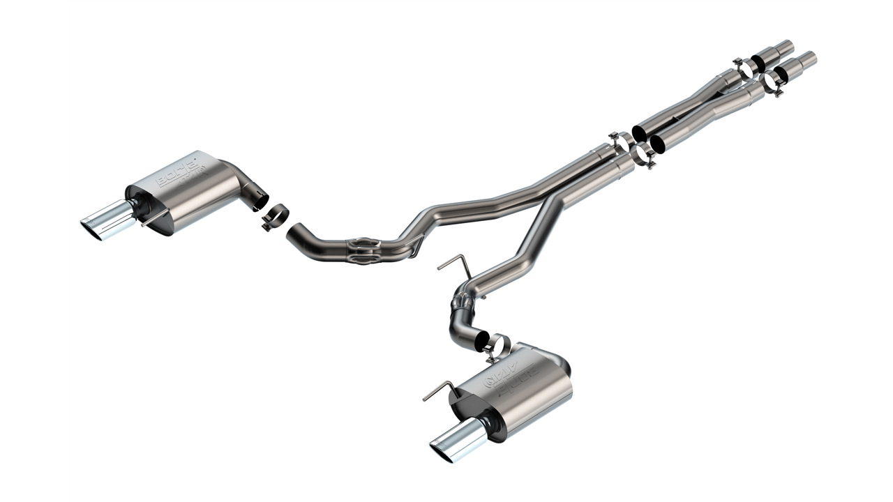 Borla ATAK Cat-Back for Mustang GT, No Active Exhaust