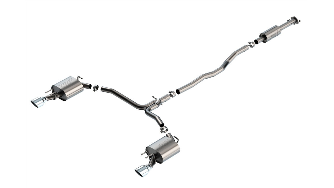 Borla S-Type Cat-Back for Toyota Camry TRD