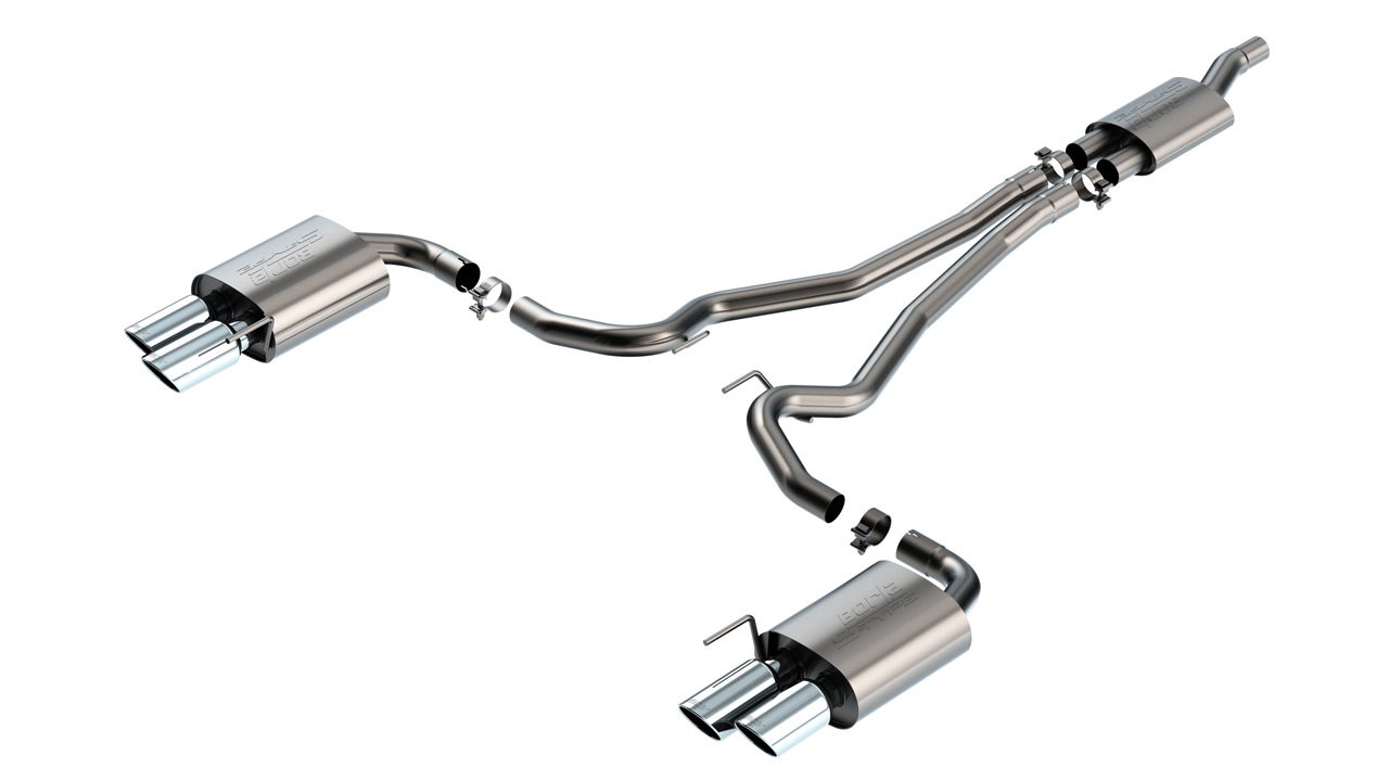 Borla CrateMuffler S-Type for Mustang EcoBoost