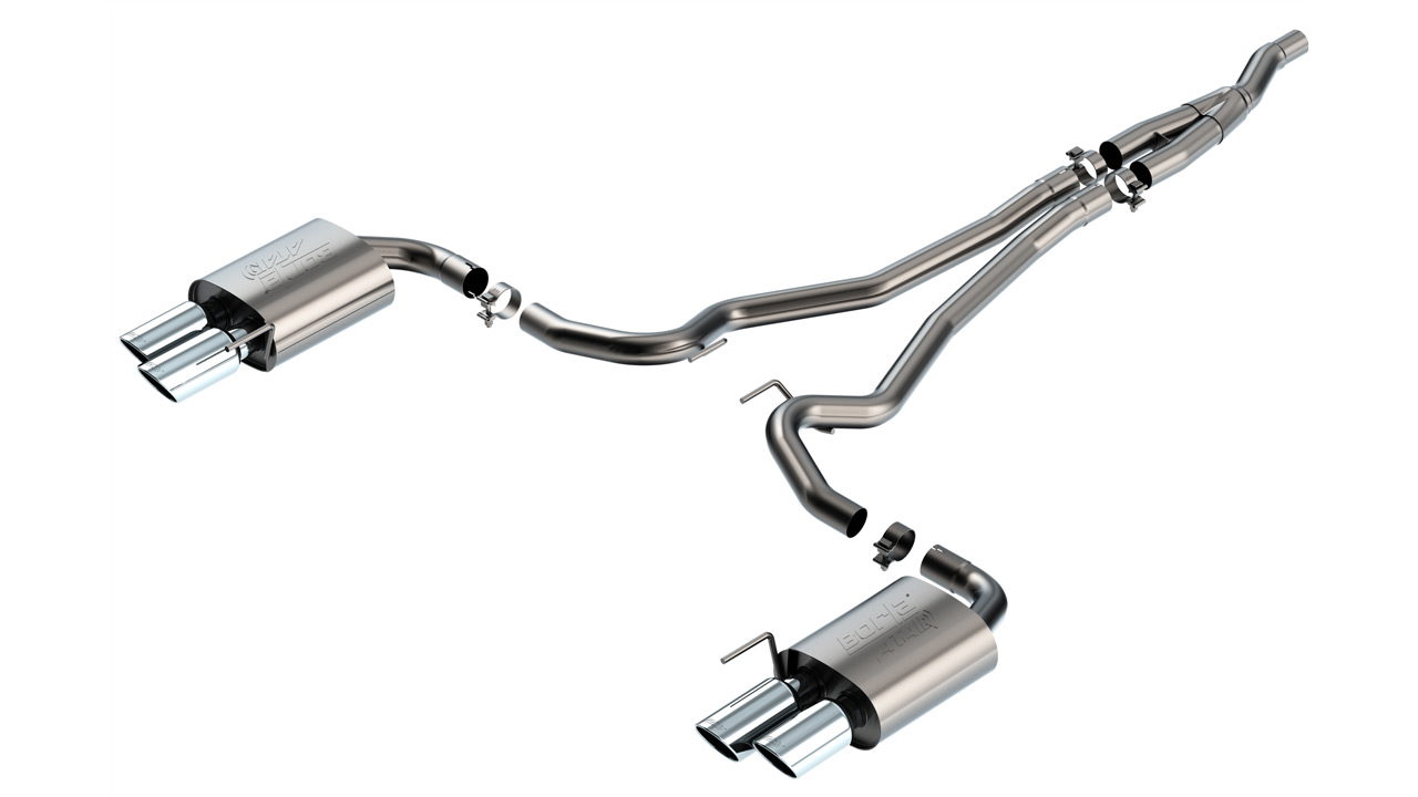 Borla ATAK Cat-Back for Mustang EcoBoost
